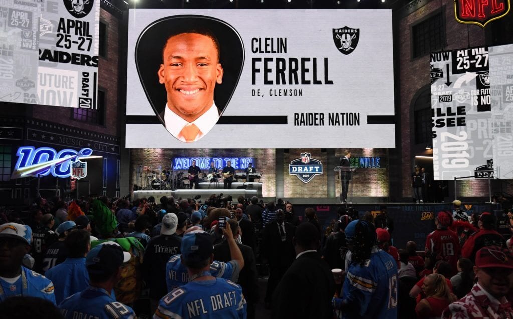 Oakland Raiders - Clelin Ferrell - 2019 NFL Draft