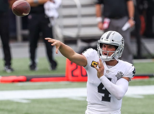 Raiders News: Derek Carr Expresses Remorse For Not Wearing Mask At