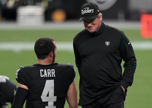 Raiders News: Derek Carr & Jon Gruden Looking Forward To Week 3 Matchup